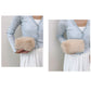 Faux Shearling Soft Fashion Zip Pouch Clutch with Plush Texture and Structured Shape