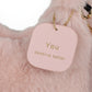 Faux Fur Hobo Shoulder Bag with Soft Texture Top Handle and Removable Crossbody Strap