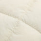 Padded Shoulder Bag with Adjustable Knotted Strap Soft Quilted Texture and Zipper Closure