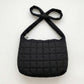 Quilted Shoulder Bag with Padded Strap Soft Lightweight Nylon Construction