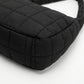 Quilted Shoulder Bag with Padded Strap Soft Lightweight Nylon Construction
