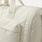 Nylon Weekender Duffle Bag with Multiple Front Pockets Adjustable Crossbody Strap