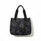 Insulated Lunch Tote Bag with Teddy Bear Print Adjustable Shoulder Strap