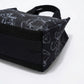 Insulated Lunch Tote Bag with Teddy Bear Print Adjustable Shoulder Strap