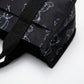 Insulated Lunch Tote Bag with Teddy Bear Print Adjustable Shoulder Strap