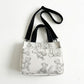 Insulated Lunch Tote Bag with Teddy Bear Print Adjustable Shoulder Strap