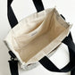 Insulated Lunch Tote Bag with Teddy Bear Print Adjustable Shoulder Strap