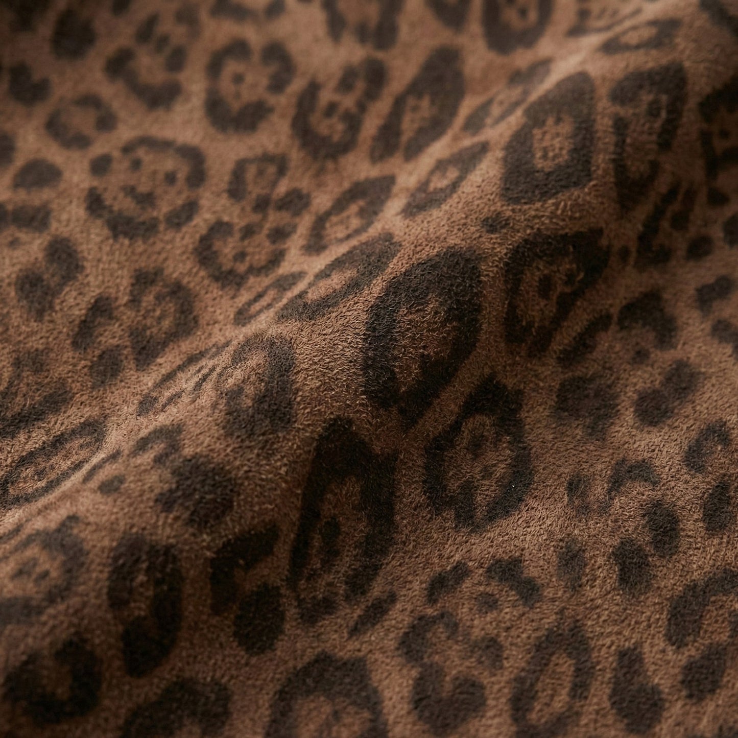 Leopard Print Hobo Shoulder Bag with Soft Slouchy Silhouette and Wide Strap