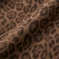 Leopard Print Hobo Shoulder Bag with Soft Slouchy Silhouette and Wide Strap