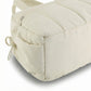 Quilted Sports Duffle Bag with Adjustable Shoulder Strap Multi Pocket Storage