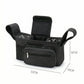 Stroller Organizer with Cup Holders and Zipper Pockets Adjustable Straps Large Storage Space