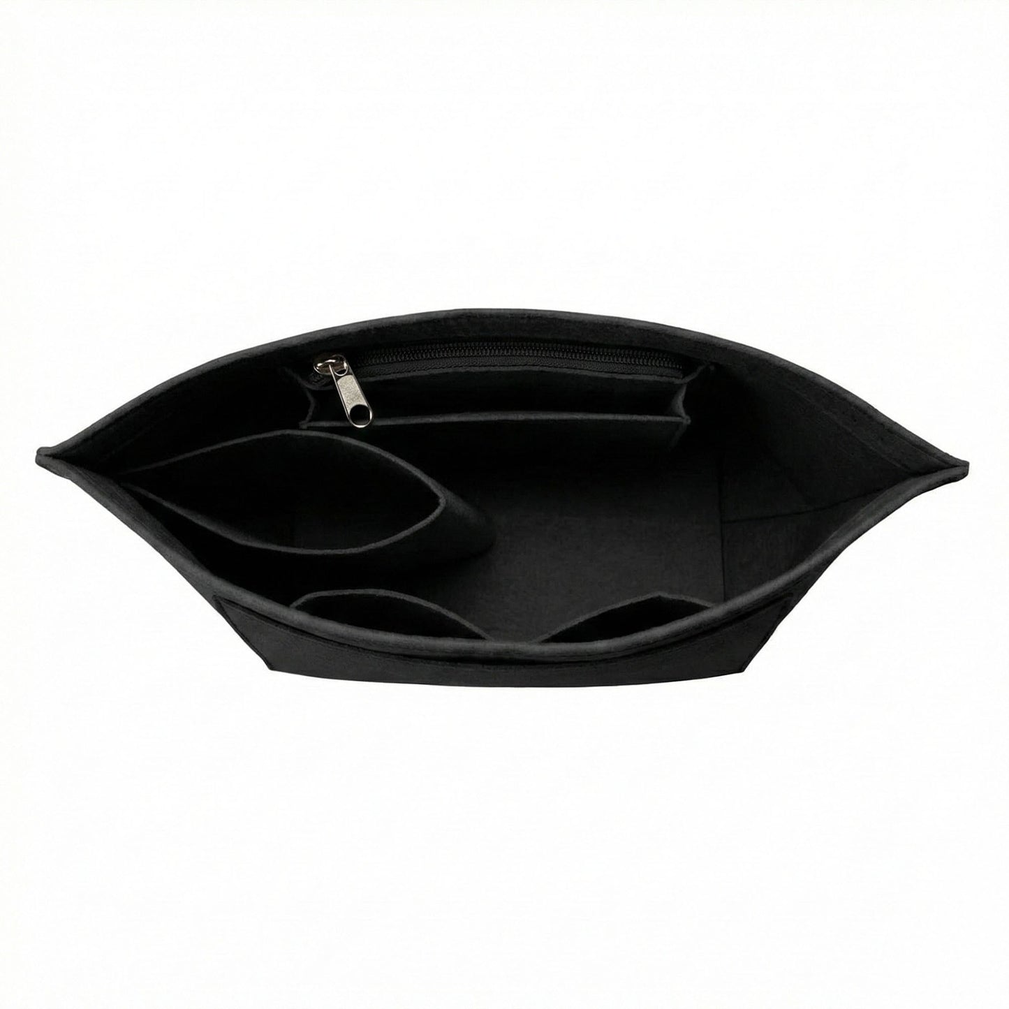 Tote Bag Organizer Insert with Structured Panels and Interior Pocket