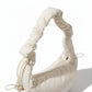 Ruched Padded Shoulder Bag with Adjustable Drawstring Straps