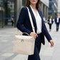 Oxford Fabric Crossbody Utility Bag with Double Zipper Closure and Adjustable Shoulder Strap