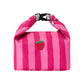Insulated Lunch Bag with 12L Capacity Heart Print Reusable Thermal Food Tote with Zipper Closure