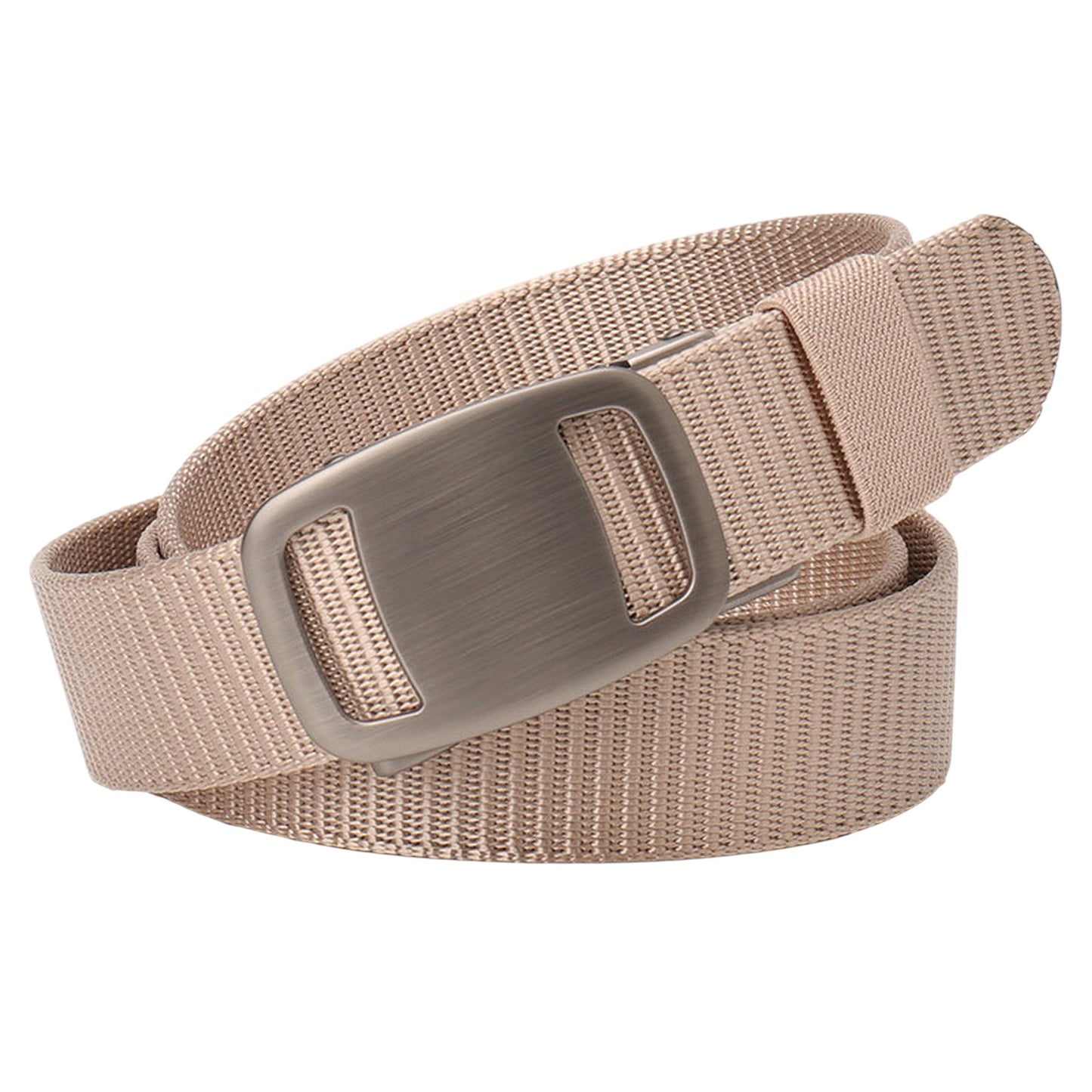 Nylon - Look Canvas Belt with Alloy Automatic Buckle