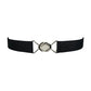 Adjustable Striped Waist Belt