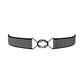 Adjustable Striped Waist Belt