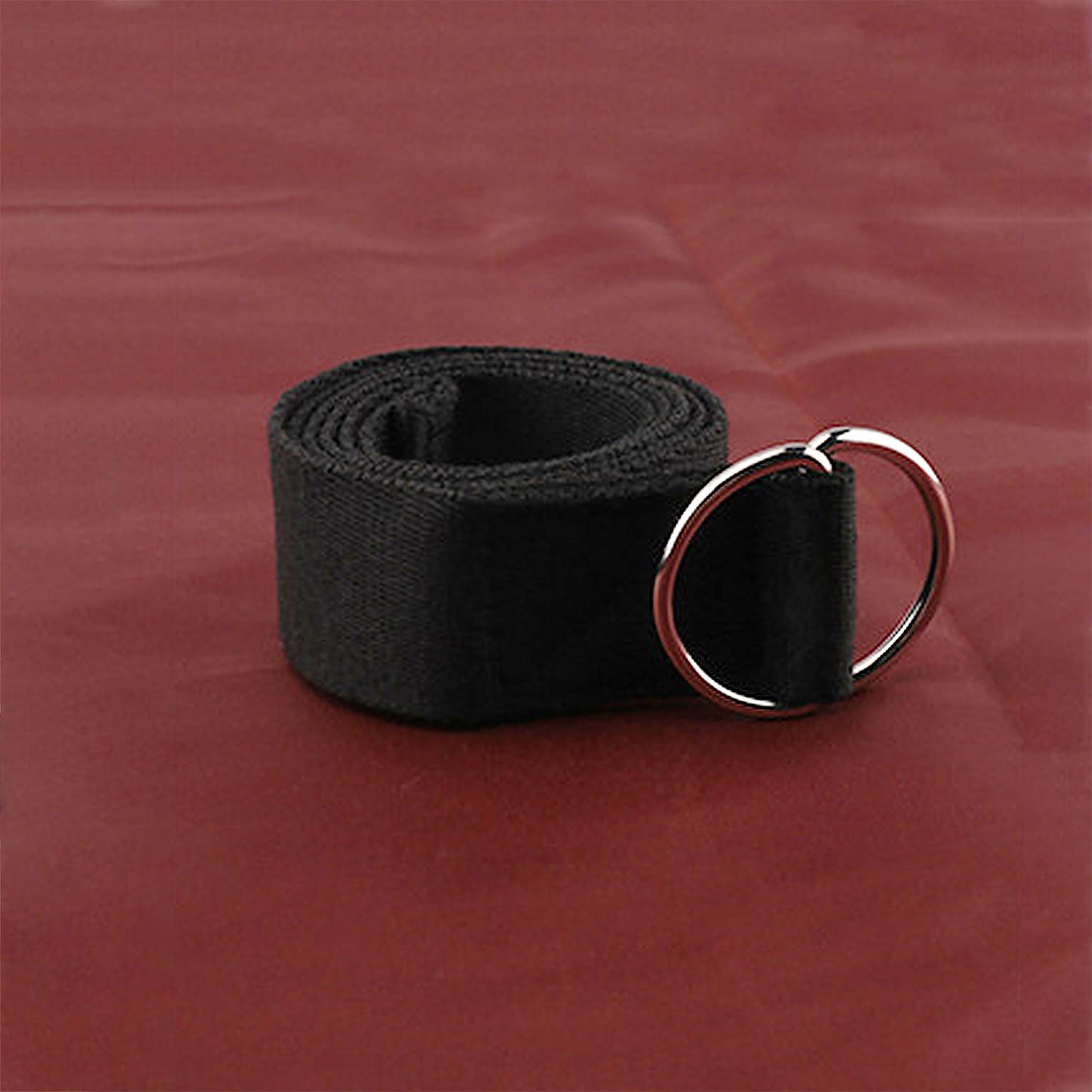 Elastic Waist Belt with Double O - Ring Buckle