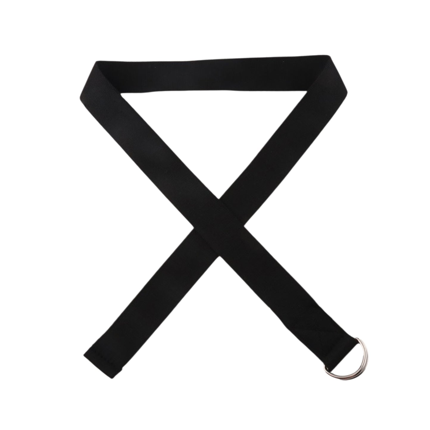 Elastic Waist Belt with Double O - Ring Buckle