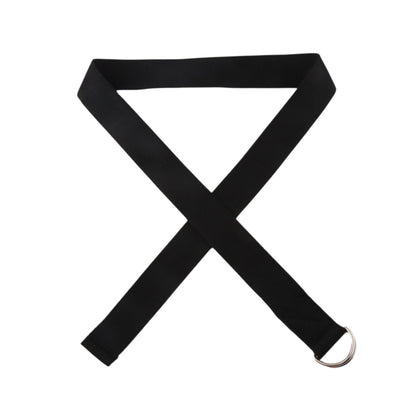 Elastic Waist Belt with Double O - Ring Buckle