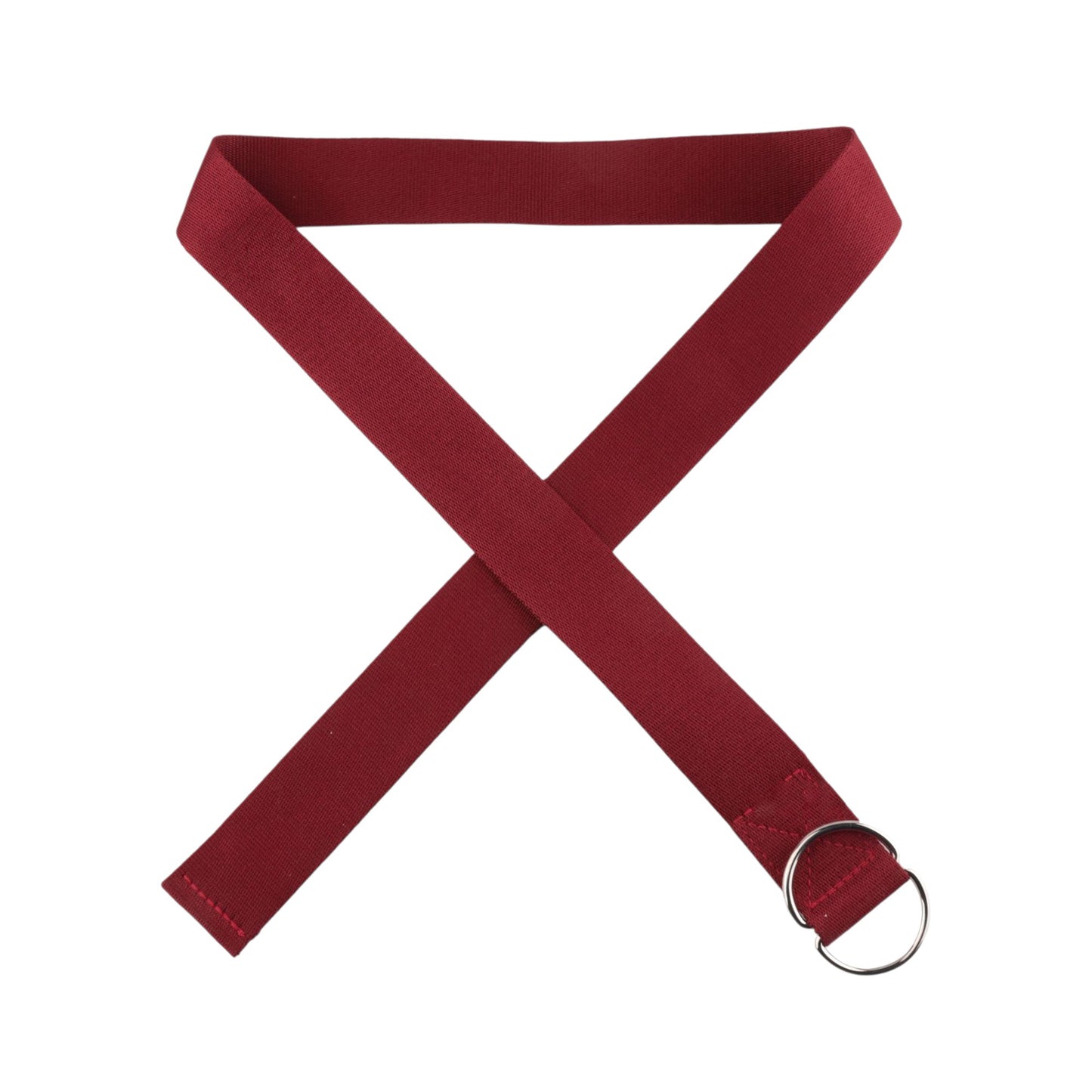 Elastic Waist Belt with Double O - Ring Buckle