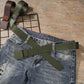 Nylon Webbing Belt with Plastic Buckle