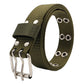 Nylon Web Belt with Silver Buckle
