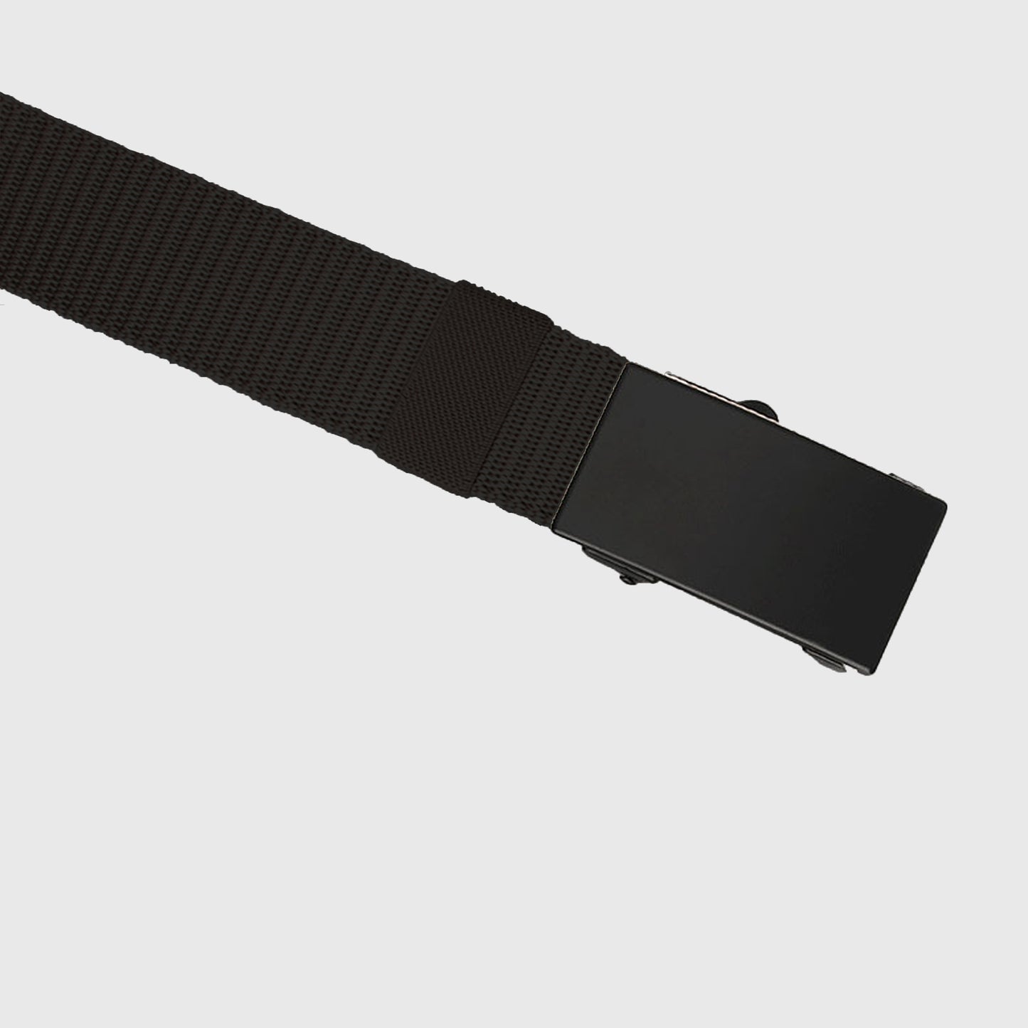 Nylon Belt with Black Metal Buckle