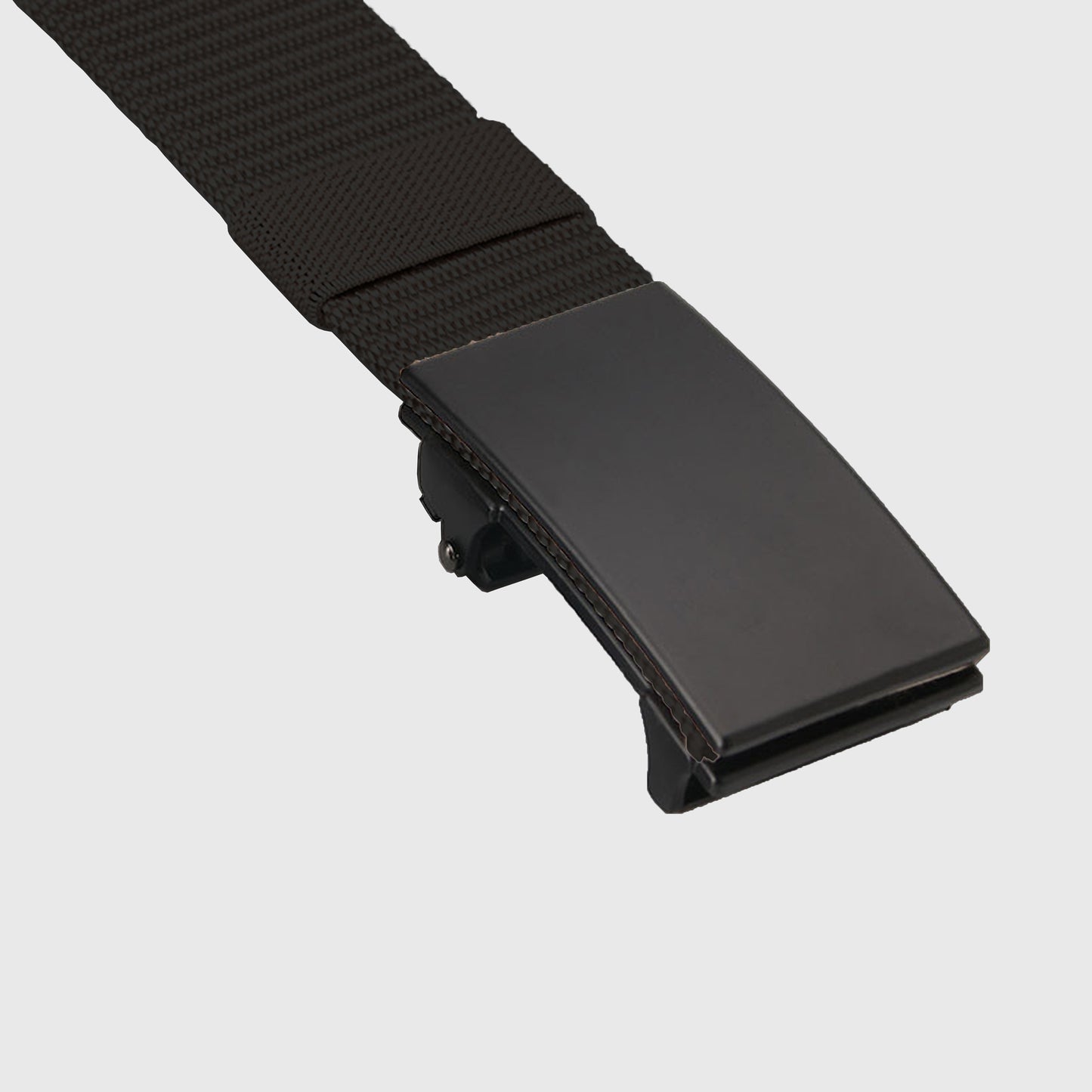 Nylon Belt with Black Metal Buckle