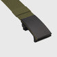 Nylon Belt with Black Metal Buckle