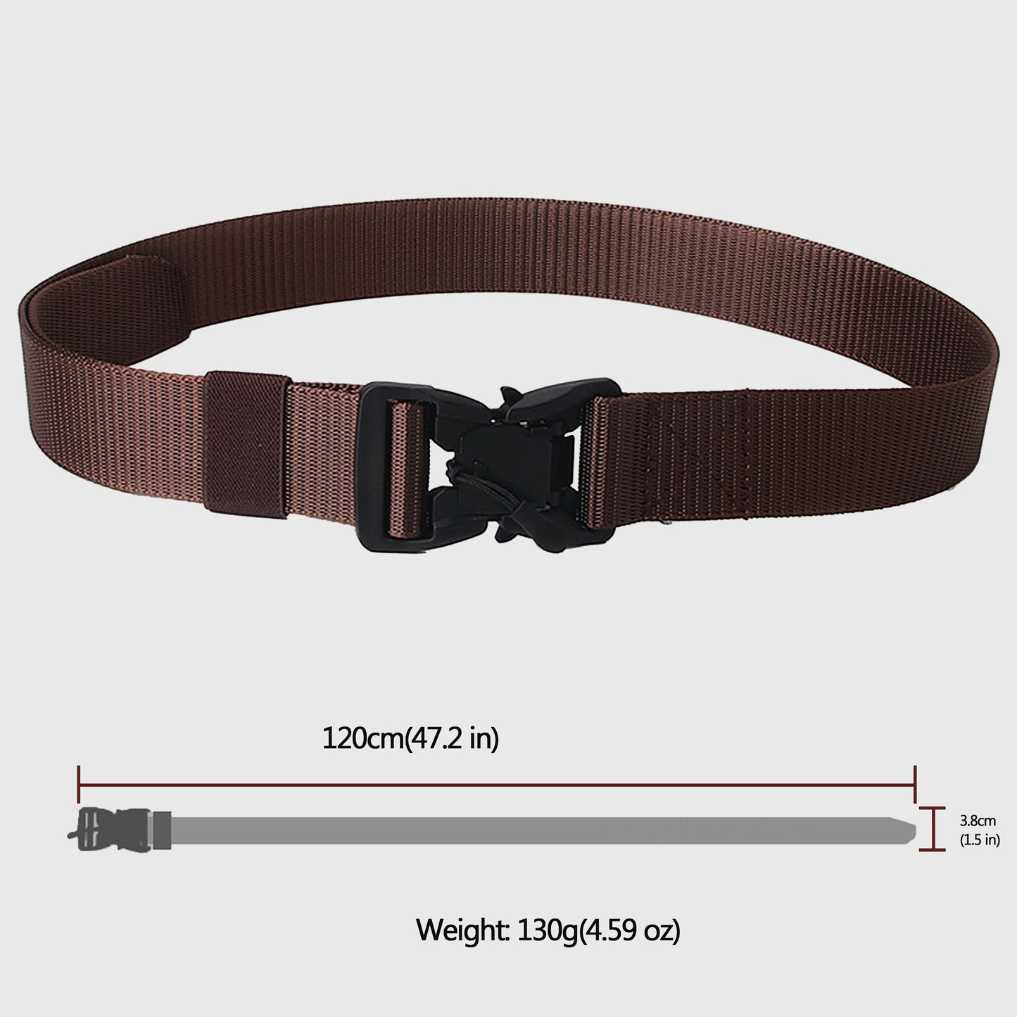 Nylon Belt with Quick - Release Buckle
