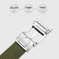 Nylon Belt with Zinc Alloy Automatic Buckle