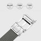 Nylon Belt with Zinc Alloy Automatic Buckle