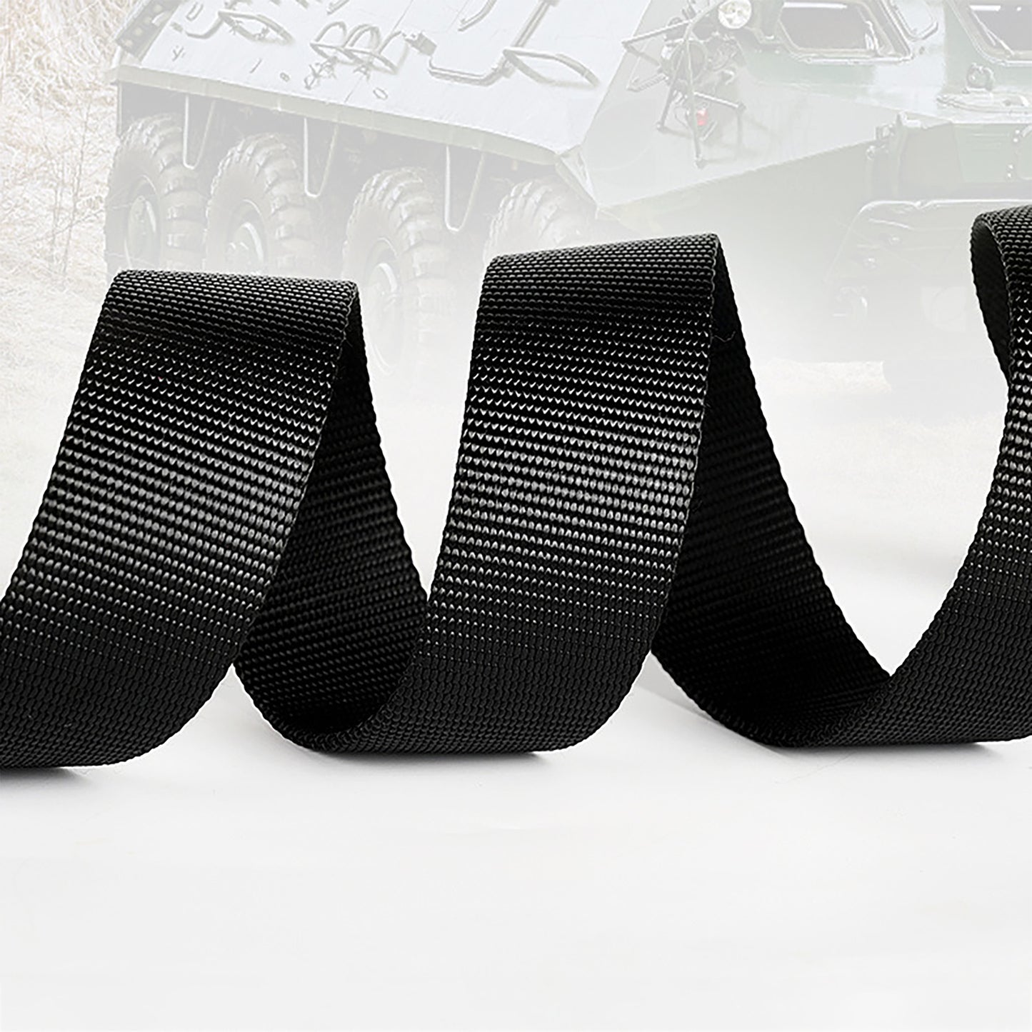Nylon Waist Belt with Statement D - Ring Buckle