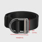 Nylon Waist Belt with Statement D - Ring Buckle
