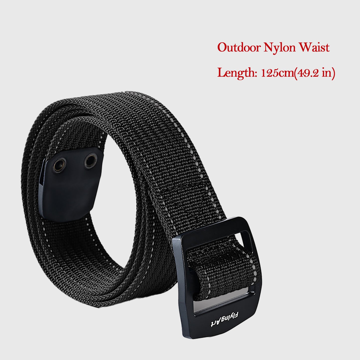 Outdoor Nylon Waist Belt with Adjustable Buckle