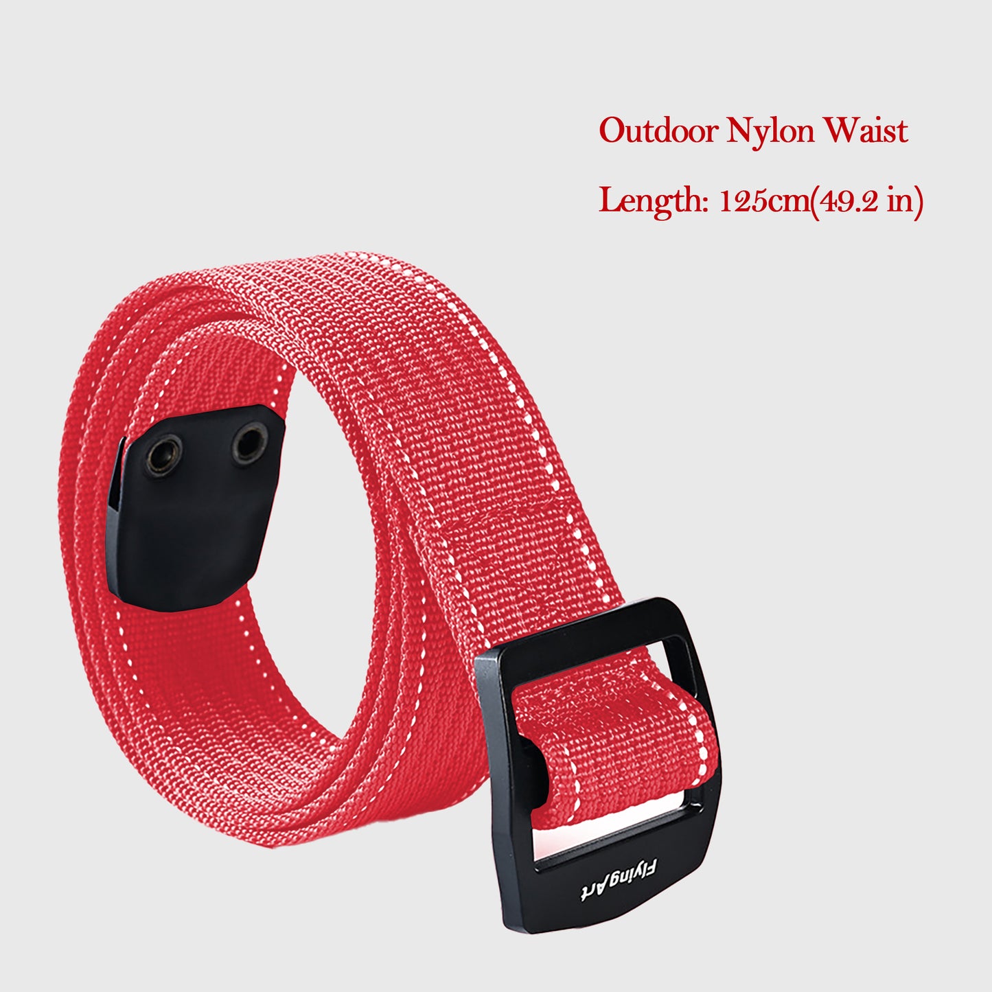 Outdoor Nylon Waist Belt with Adjustable Buckle