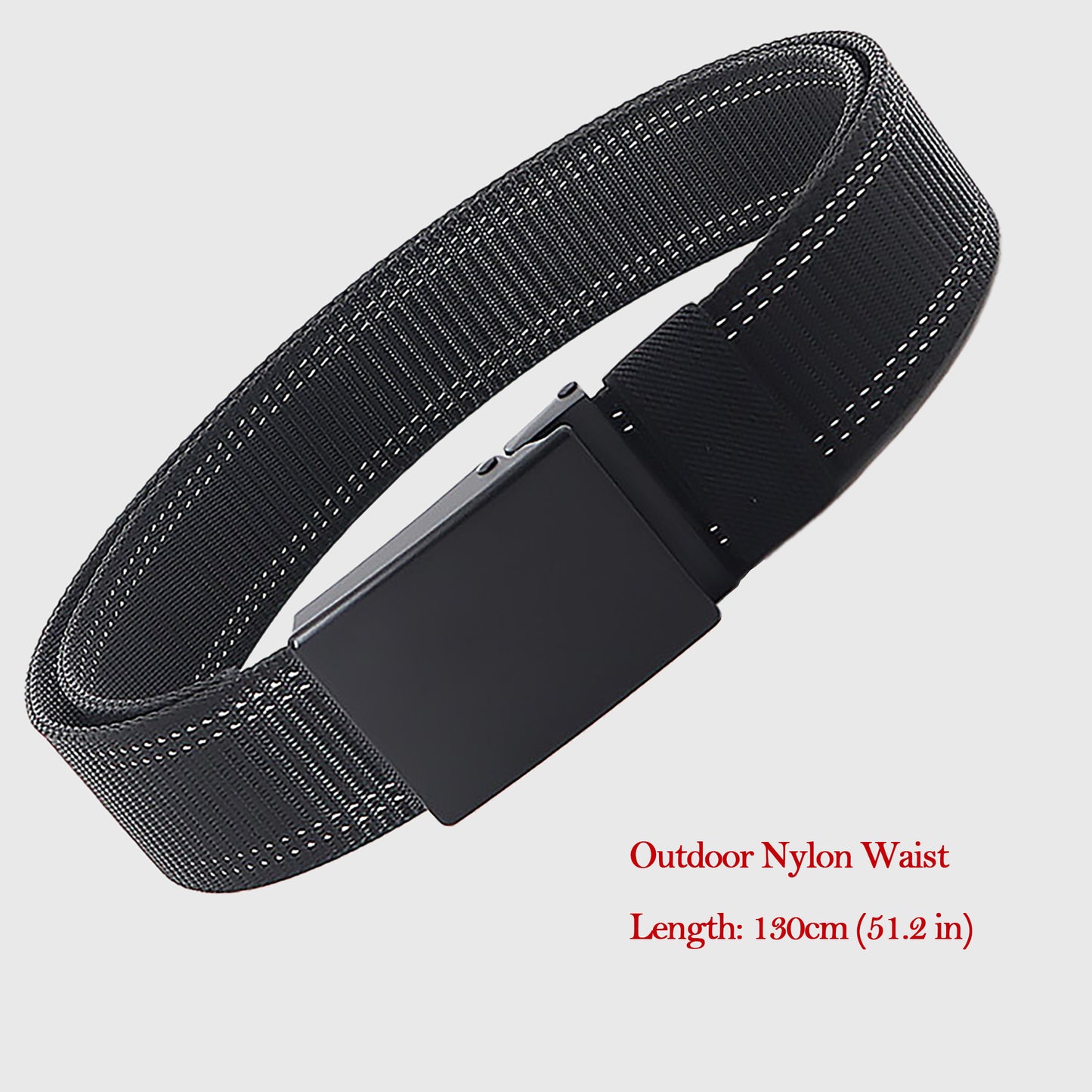 Outdoor Nylon Waist Belt with Adjustable Buckle