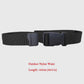 Outdoor Nylon Waist Belt with Quick-Release Buckle