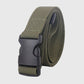 Outdoor Nylon Waist Belt with Quick-Release Buckle
