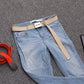 Canvas Waist Belt with Metal Buckle
