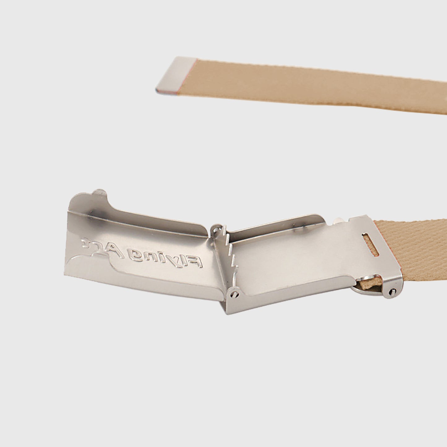 Canvas Waist Belt with Metal Buckle