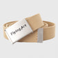 Canvas Waist Belt with Metal Buckle