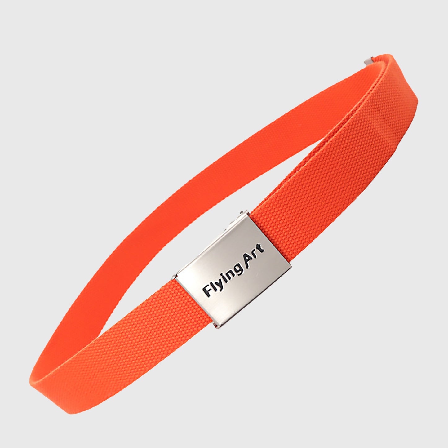 Canvas Waist Belt with Metal Buckle