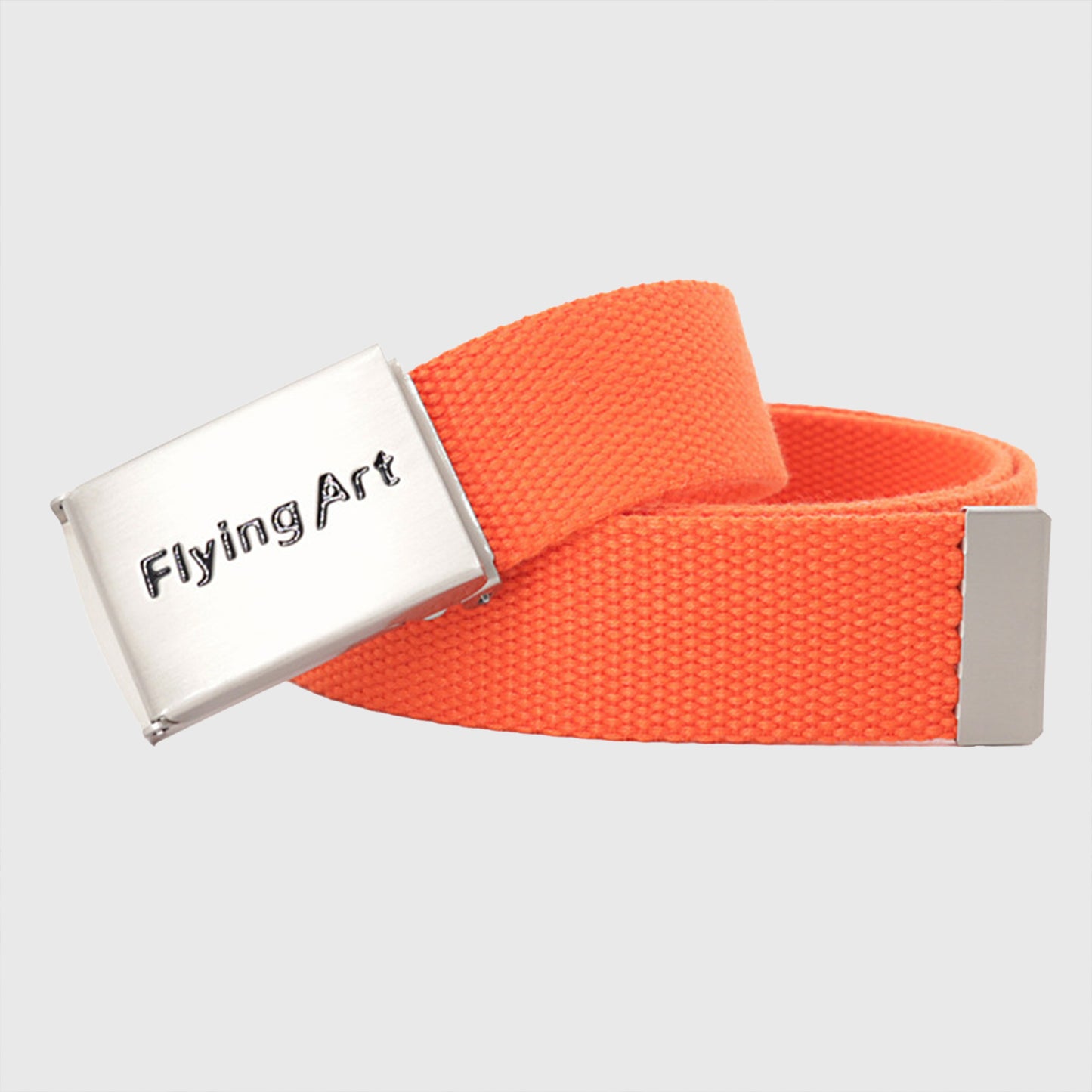 Canvas Waist Belt with Metal Buckle