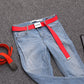 Canvas Waist Belt with Metal Buckle