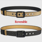 Reversible 2-Color Nylon Waist Belt with Zinc Alloy Buckle