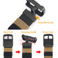 Reversible 2-Color Nylon Waist Belt with Zinc Alloy Buckle