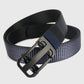 Elastic Nylon Waist Belt with Zinc Alloy Adjustable Buckle